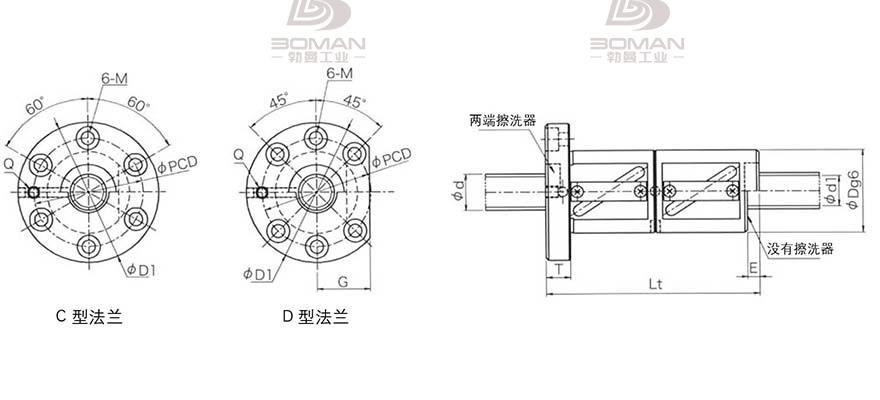 KURODA GR5012DD-CALR 日本黑田丝杆是什么材料